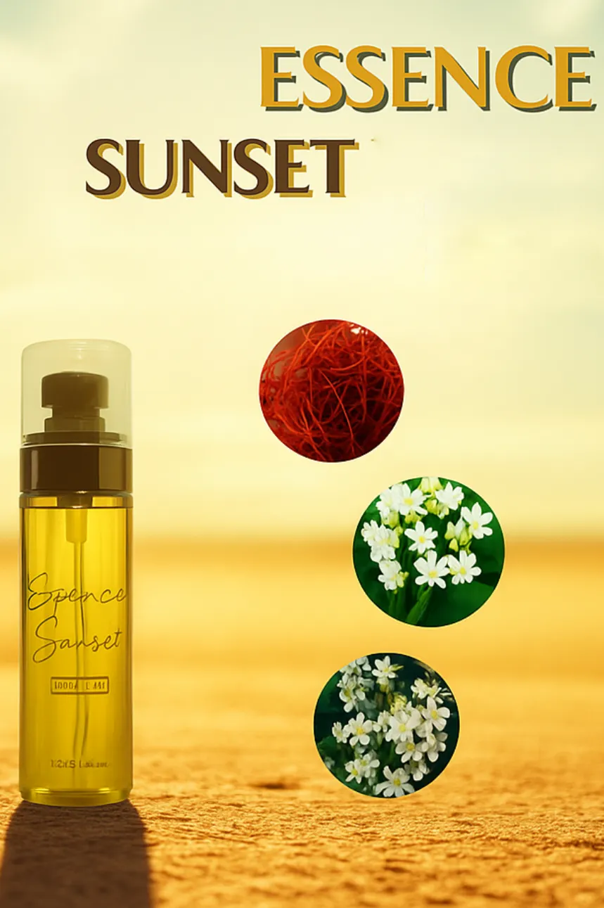 Bodymist mùi Oriental - Essence Sunset
